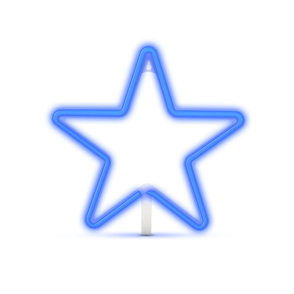 LUZ NEÓN ESTRELLA