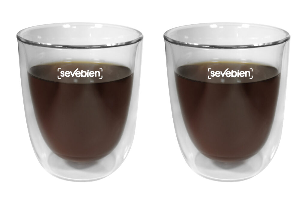 SET DE VASOS DE VIDRIO “DOUBLE”